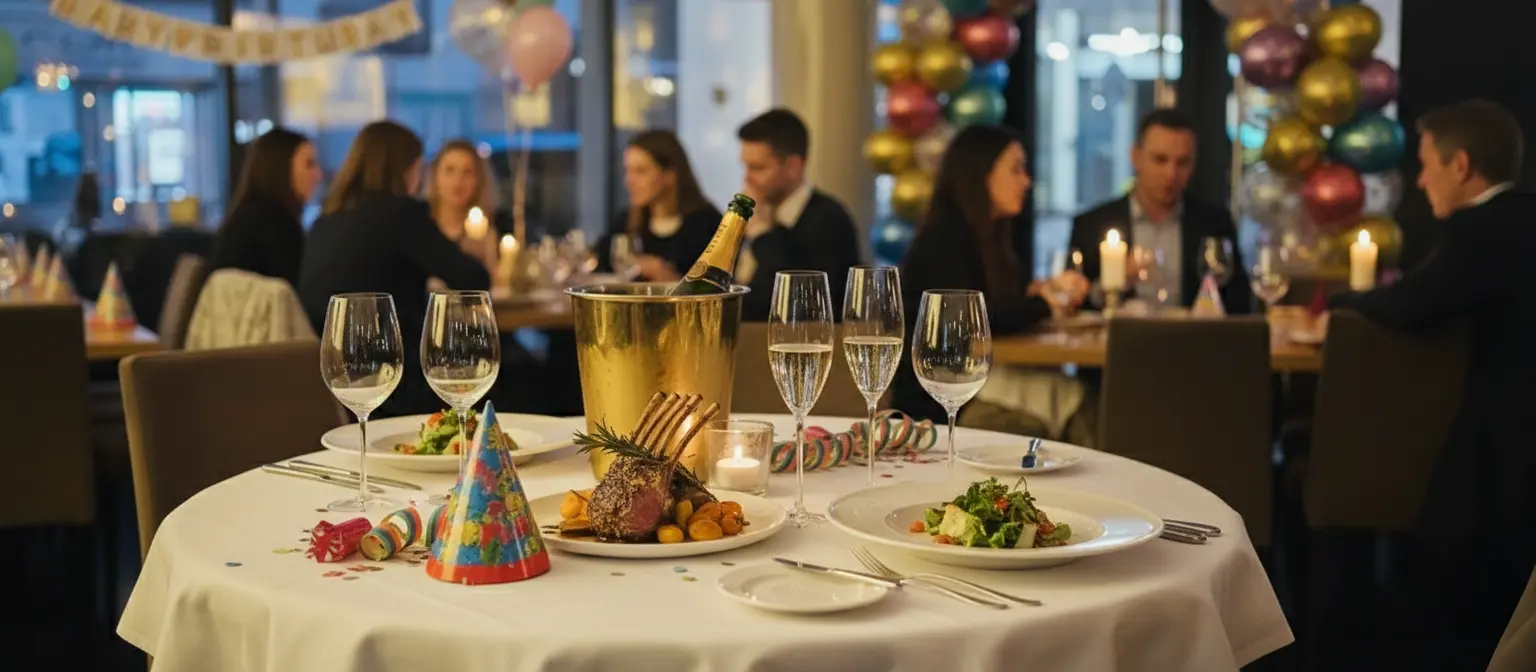 Silvester im Restaurant STORIA München – Gala-Dinner 2026
